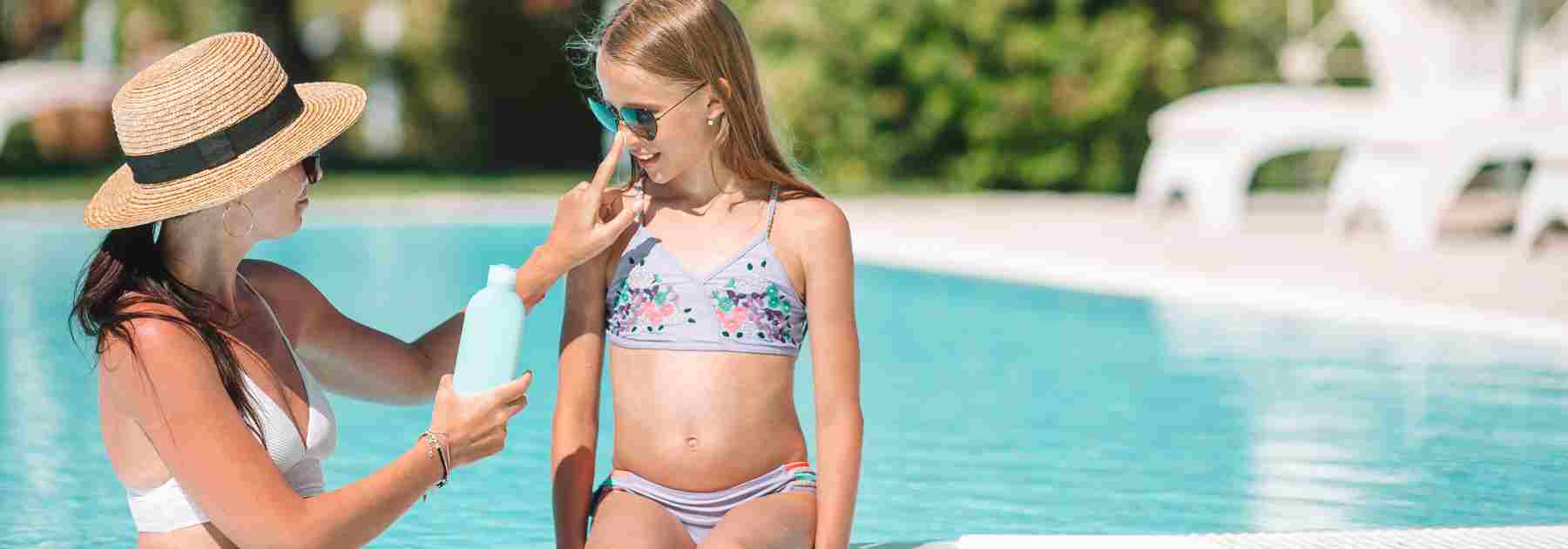 Pack suncream and aftersun in your travel first aid kit. 